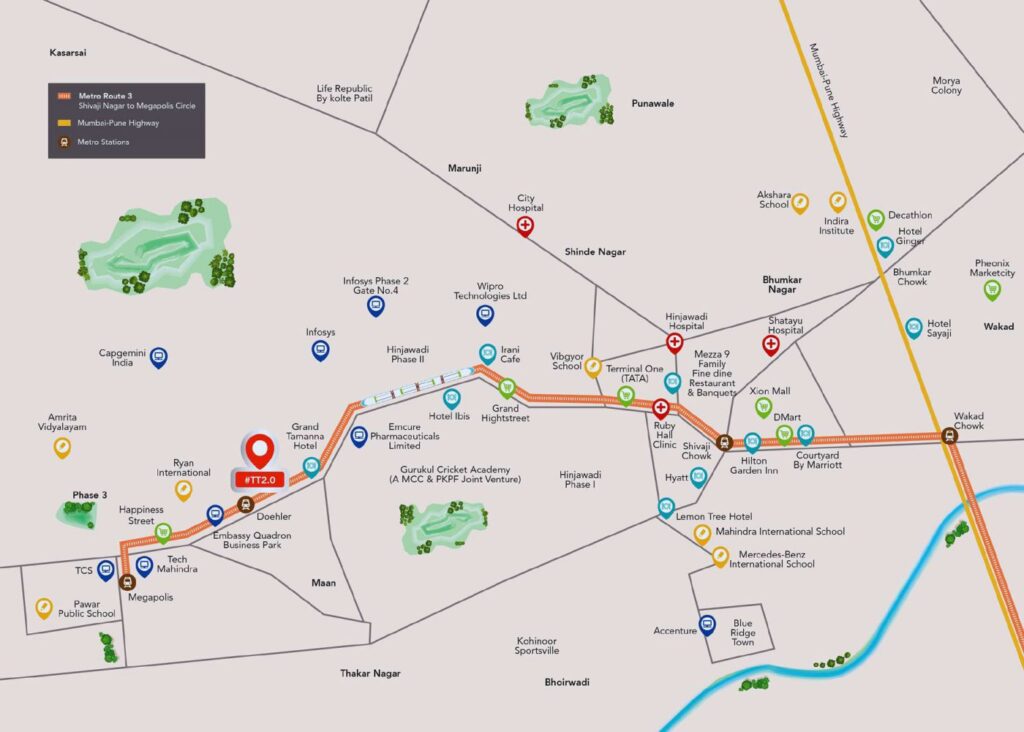 Kohinoor Uptown Avenue  location map